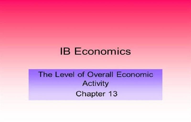 The Level of Overall Economic Activity